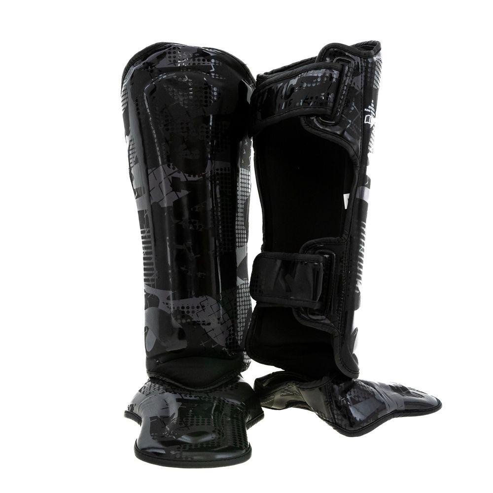 King Pro Boxing - Shin Guards - Shogun - Black/Black