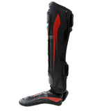 King Pro Boxing - Scheenbeschermers - Shogun - Zwart/rood