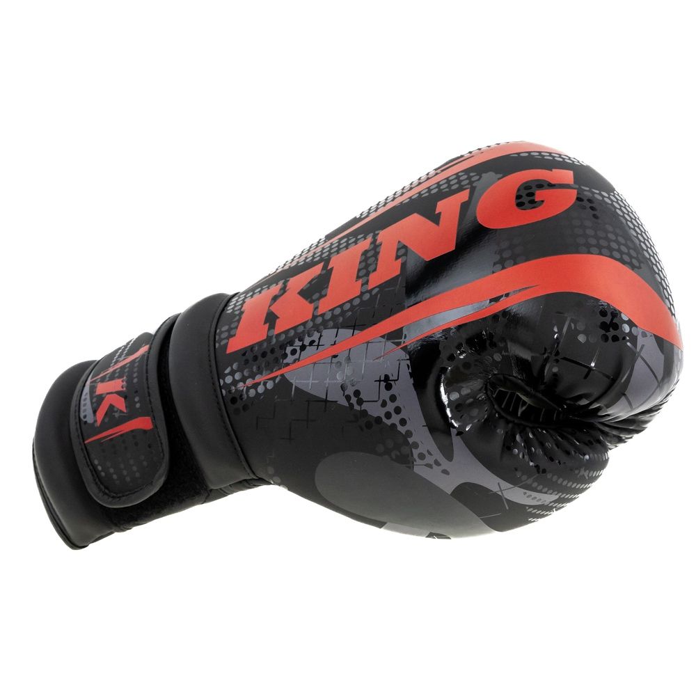 King Pro Boxing - Shogun Bokshandschoenen - Zwart/rood