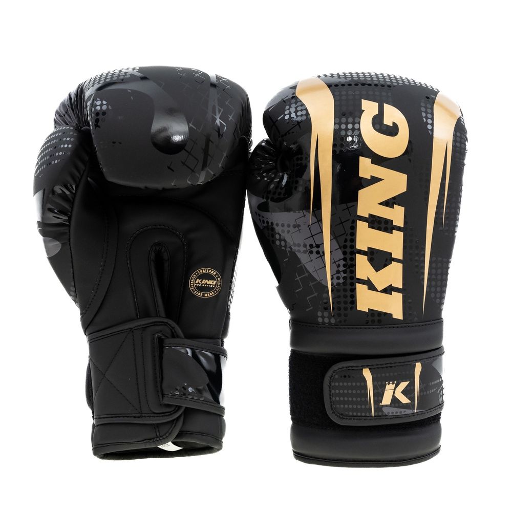 King Pro Boxing - Shogun Bokshandschoenen - Zwart/goud
