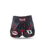 Twins Special x Booster TBT 7 Muay Thai Shorts - zwart / rood