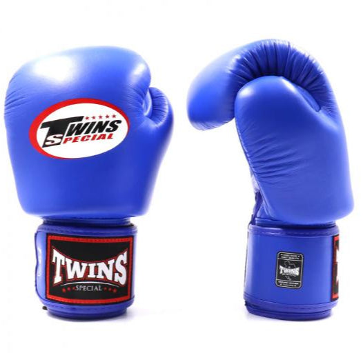 Twins Special BGVL 3 Boxing Gloves - Genuine Leather - Blue