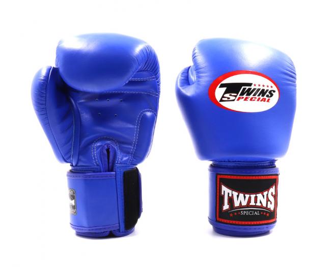 Twins Special BGVL 3 Boxing Gloves - Genuine Leather - Blue