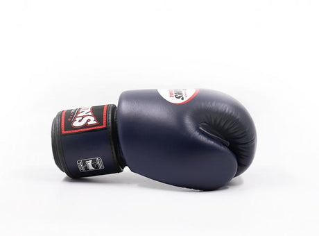 Twins Special BGVL 3 Bokshandschoenen - Echt leer - Donkerblauw