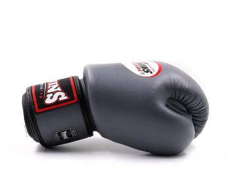 Twins Special BGVL 3 Bokshandschoenen - Echt Leer - Grijs