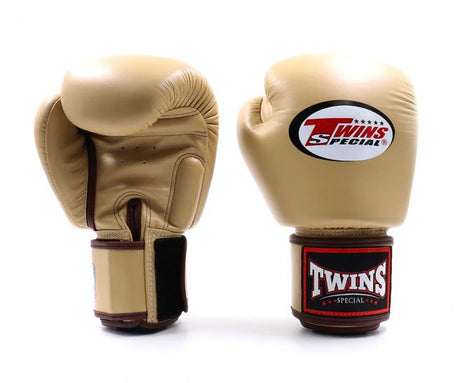 Twins Special BGVL 3 Bokshandschoenen - Echt Leer - Latte - Lichtbruin