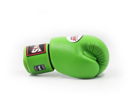 Twins Special BGVL 3 Bokshandschoenen - Echt Leer - Limegroen