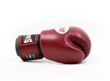 Twins Special BGVL 3 Boxing Gloves - Genuine Leather - Maroon - Burgundy