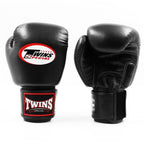 Twins Special BGVL 3 Boxing Gloves - Genuine Leather - Black