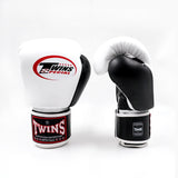 Twins Special BGVL 3 AIR Bokshandschoenen - Echt Leer - Zwart/Wit