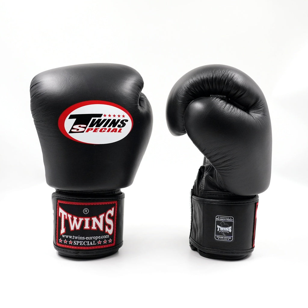 Twins Special BGVL 3 AIR Bokshandschoenen - Echt Leer - Zwart