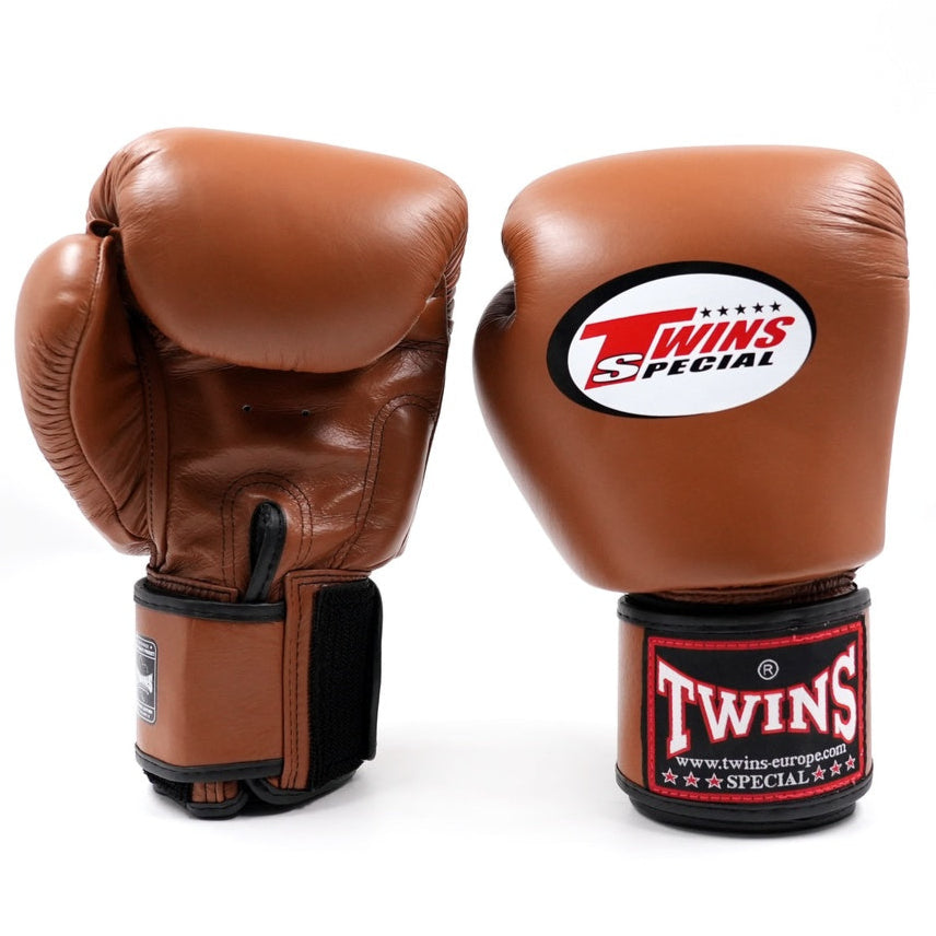 Twins Special BGVL 3 Bokshandschoenen - Echt Leer - Bruin