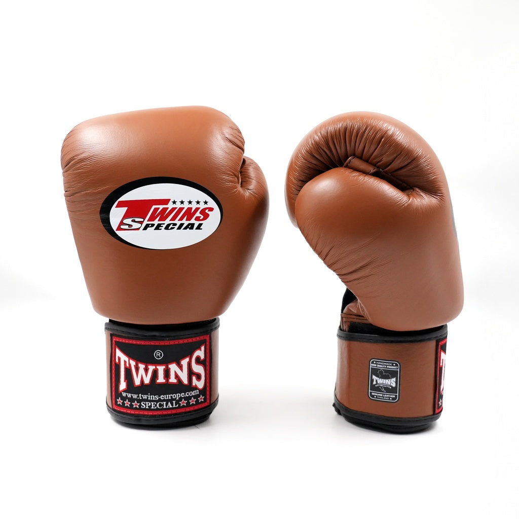 Twins Special BGVL 3 Bokshandschoenen - Echt Leer - Bruin