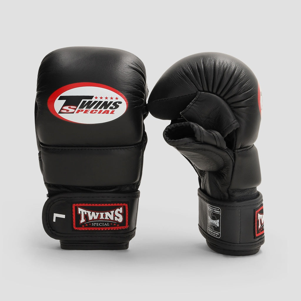 Twins Special MMA handschoenen - 7 oz sparring - Zwart