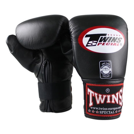 Twins Special TBM 1 Bag Gloves - Genuine Leather - Black