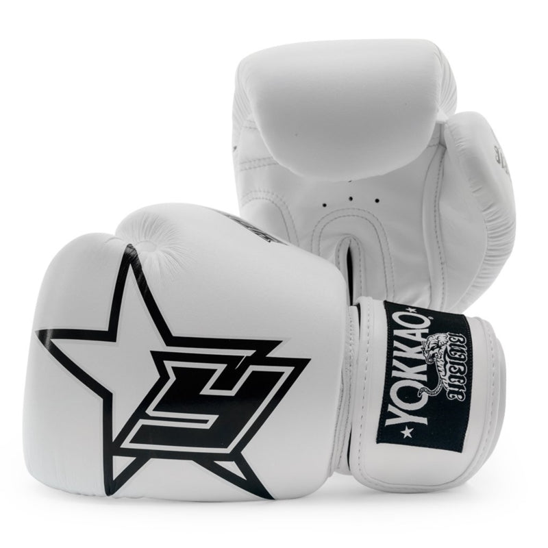 Yokkao Institution Bokshandschoenen - microfiber leer - Wit