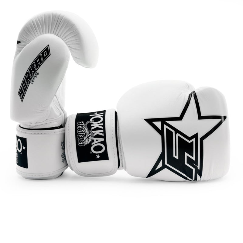 Yokkao Institution Bokshandschoenen - microfiber leer - Wit