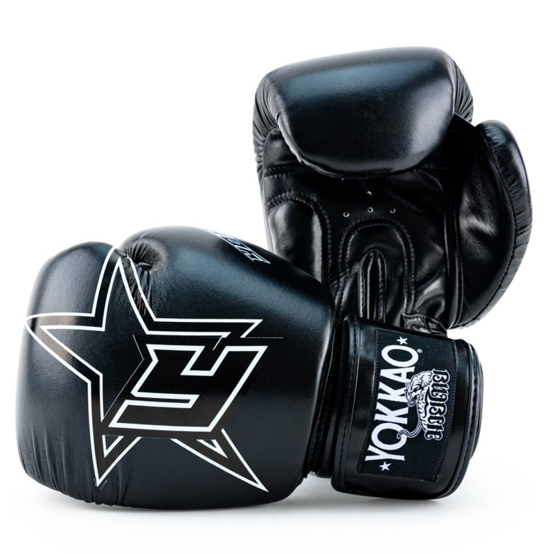 Yokkao Institution Bokshandschoenen - microfiber leer - Zwart