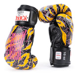 Yokkao - Limited Edition - Animalier Boxhandschuhe - Echtes Leder - Schwarz