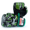 Yokkao - Limited Edition - Broken Bokshandschoenen - Echt Leer - Zwart / Groen