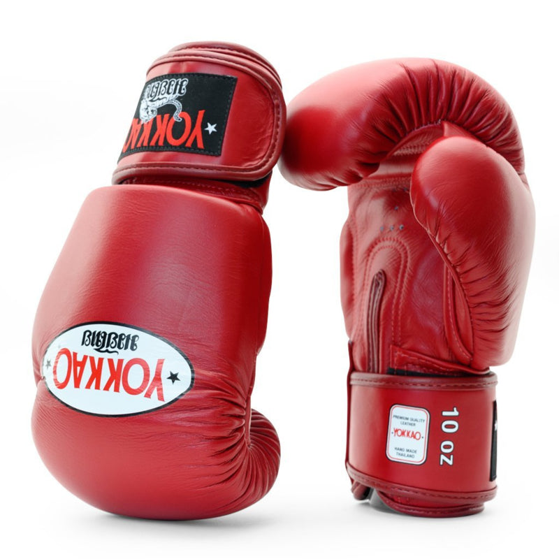 Yokkao Matrix Bokshandschoenen - Leer - Biking Red