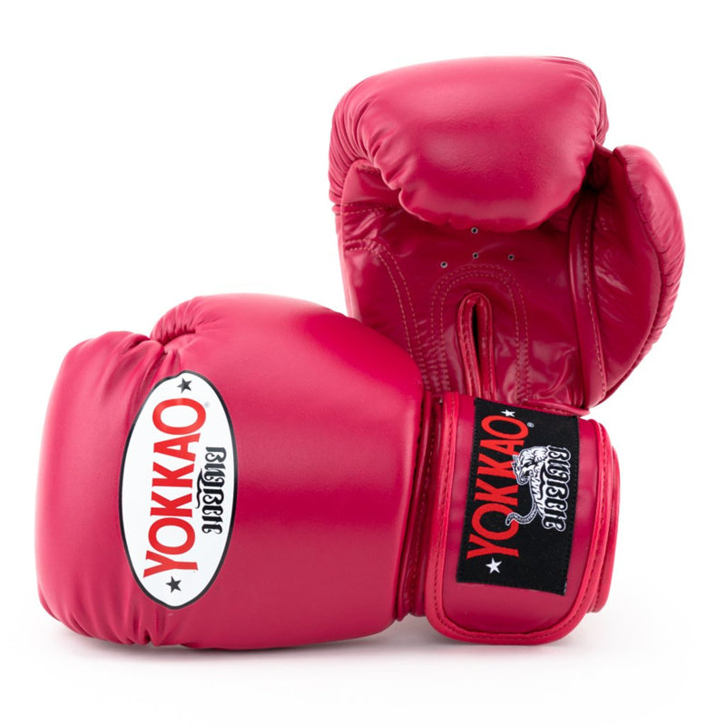 Yokkao Matrix Bokshandschoenen - Leer - Cerise