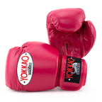 Yokkao Matrix Boxing Gloves - Leather - Cerise