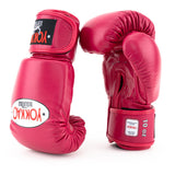 Yokkao Matrix Bokshandschoenen - Leer - Cerise