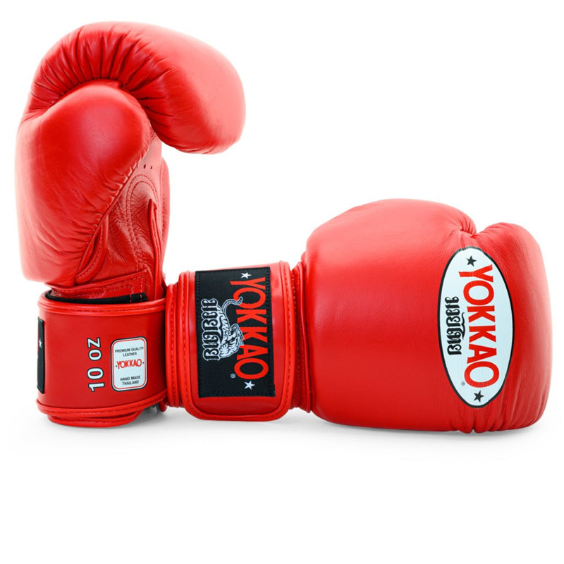 Yokkao Matrix Bokshandschoenen - Leer - Rood