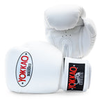Yokkao Matrix Boxing Gloves - Leather - White