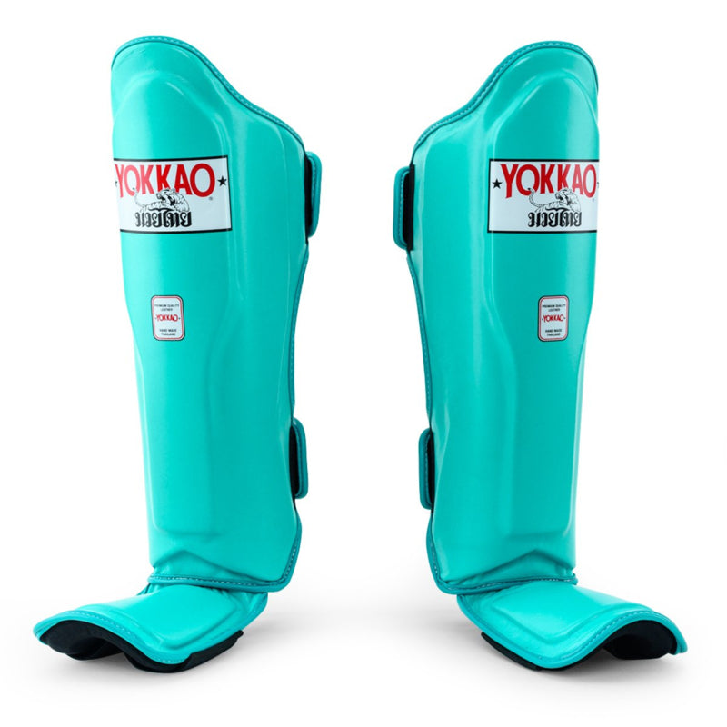 Yokkao Matrix Schienbeinschoner - Leder - Island
