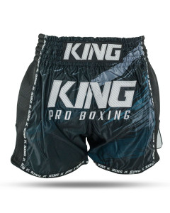 King Pro Boxing KPB STORM 4-S Muay Thai Shorts - Black