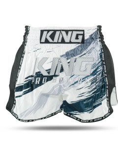 King Pro Boxing KPB STORM 2 Muay Thai Shorts - White