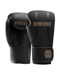 Hayabusa Mayweather Contender Boxing Gloves - Black/Gold