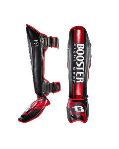 Booster Shin Guards BSG V3 - Black / Red