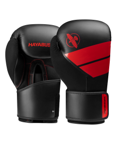 Hayabusa S4 Boxing Gloves - Black/Red