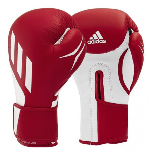 Adidas Speed Tilt 250 Training Boxing Gloves - Red/White