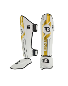 Booster Shin Guards BSG V9 - White / Gold