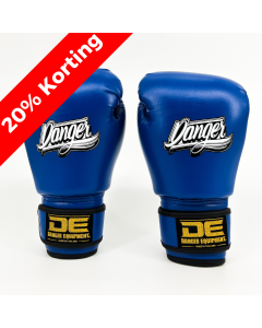 Danger Children's Boxing Gloves - PU - Blue