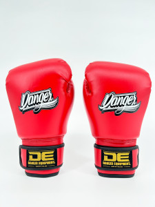 Danger Kids Boxing Gloves - PU - Red