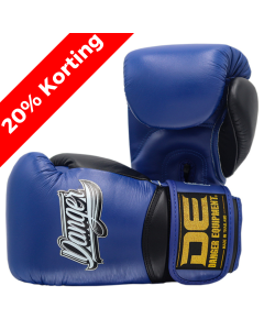 Danger Rocket Boxing Gloves - Leather - Blue