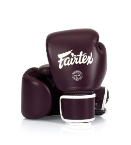 Fairtex Boxing Gloves - Genuine Leather - BGV16 - Maroon