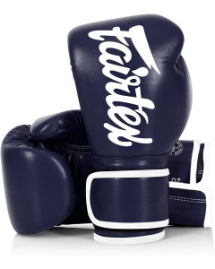 Fairtex Microfiber Boxing Gloves - Blue