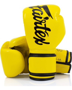 Fairtex Microfiber Boxing Gloves - Yellow