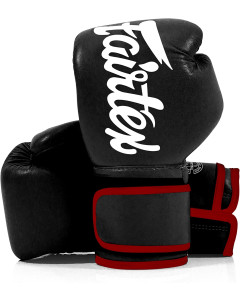 Fairtex Microfiber Boxing Gloves - Black