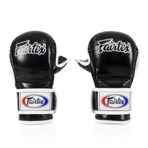 Sparring Gloves – Double Wrist Wrap Closure - Leather