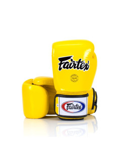 Fairtex Universal Boxing Gloves - "Tight-Fit" Design - Yellow