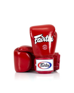 Fairtex Universal Boxing Gloves - "Tight-Fit" Design - Red