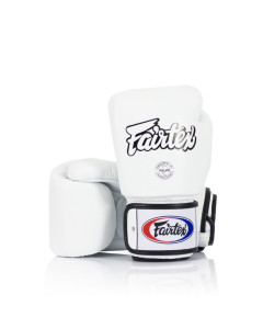 Fairtex Universal Boxing Gloves - "Tight-Fit" Design - White