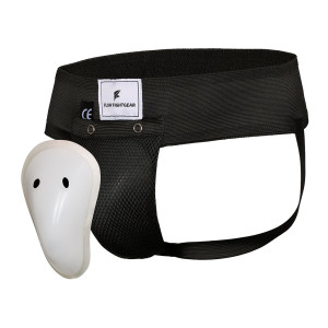 Flow Fightgear Tiefschutz - Mesh - Herren - Schwarz